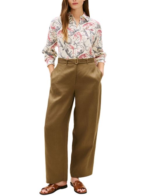 Camicia in lino fantasia Tommy Hilfiger | WW0WW505560F6